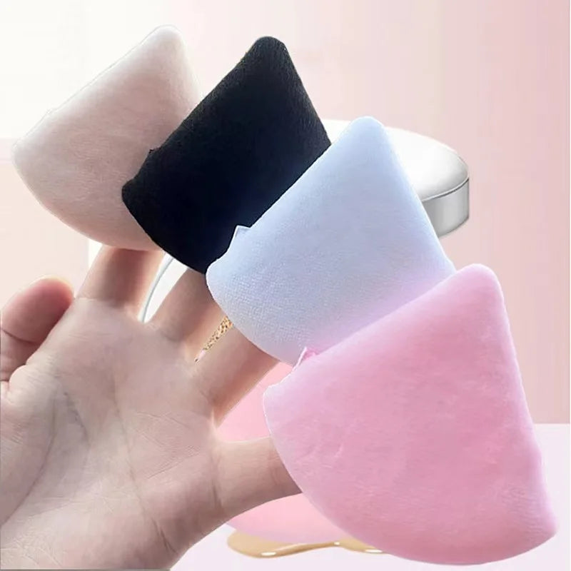 Velvet Powder Puffs Perfect Makeup Finish Soft Lightweight Sponge Qme