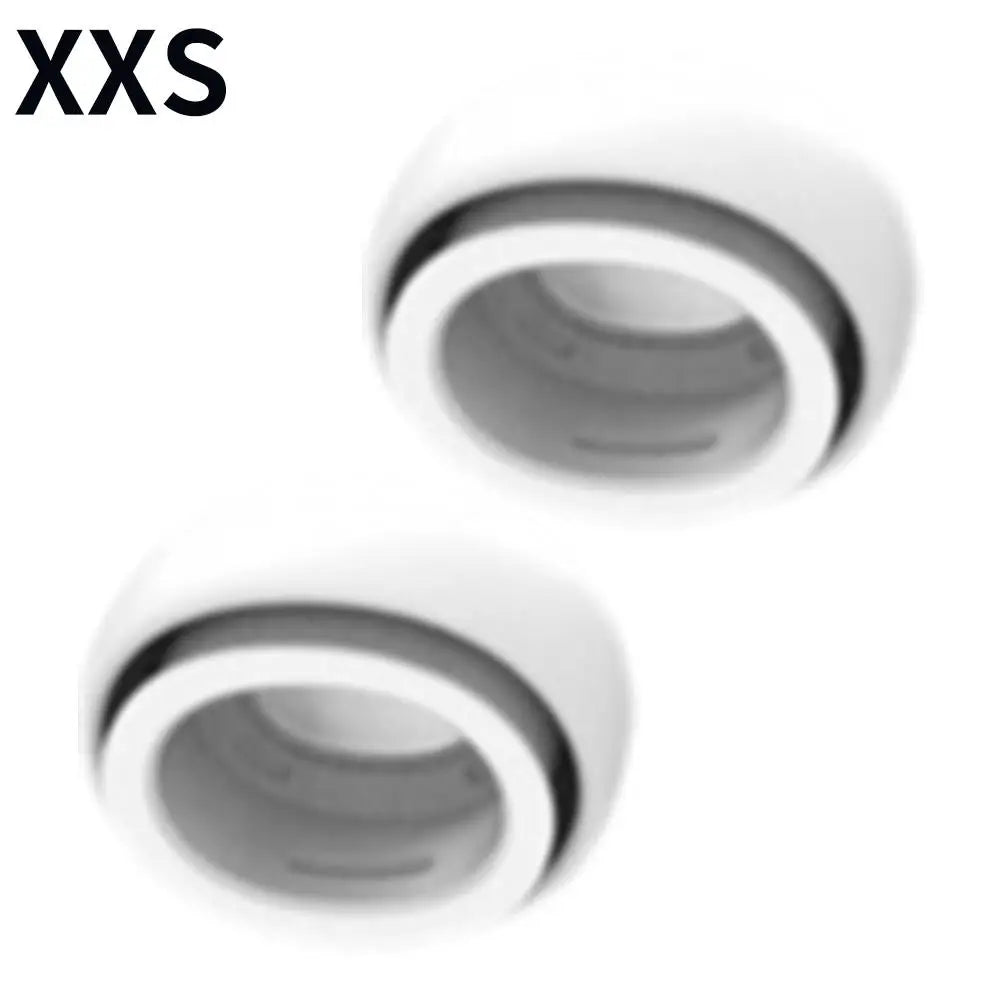 For Apple AirPods Pro 3 Ear Tips Buds Replacement Rubber Eartips Soft Silicone Earbuds Covers Accessories For AirPods Pro 3 Qme White XXS