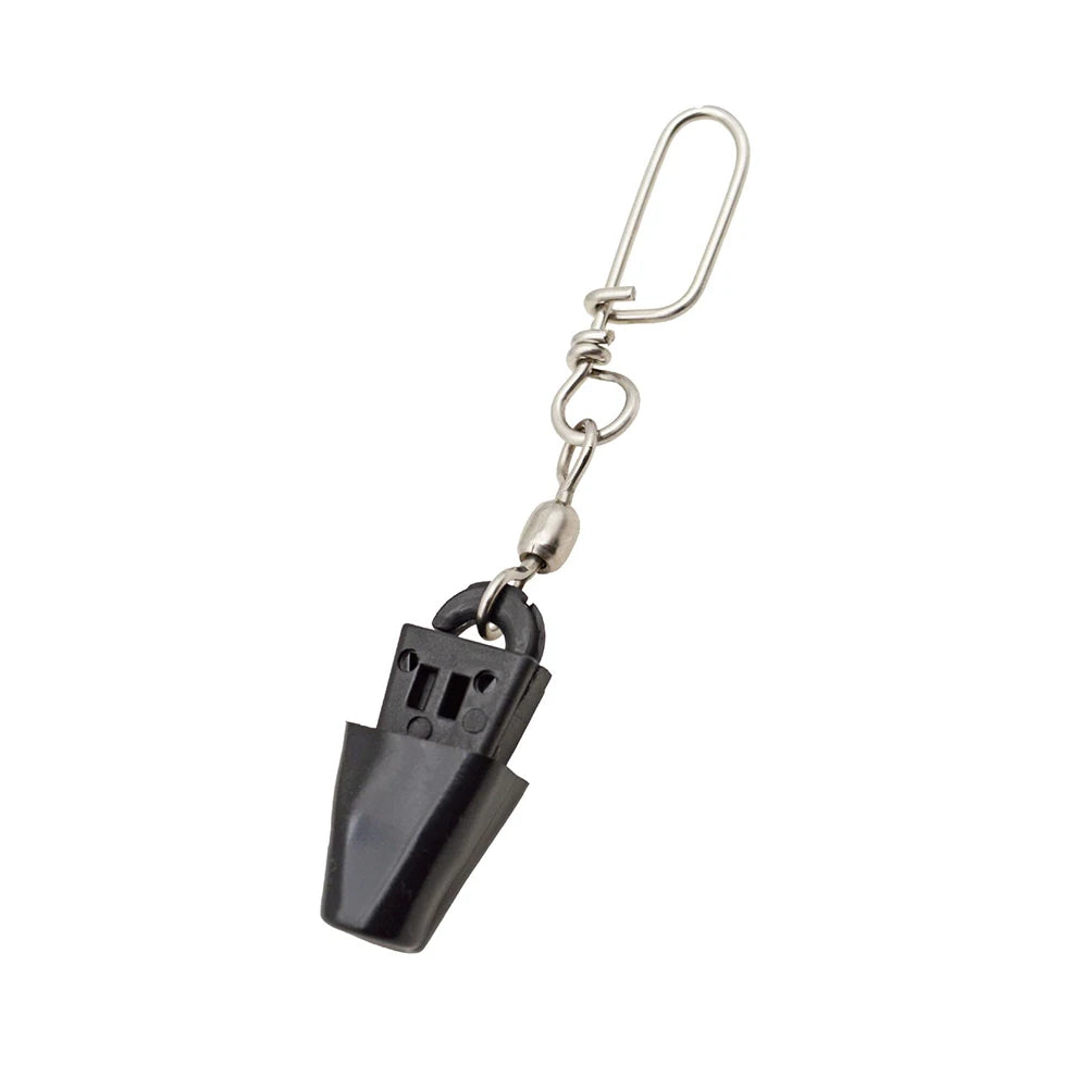Fishing Downrigger Cable Connector Heavy Duty Line Terminator Downrigger Accessory Downrigger Connector for Salt and Freshwater Qme Black