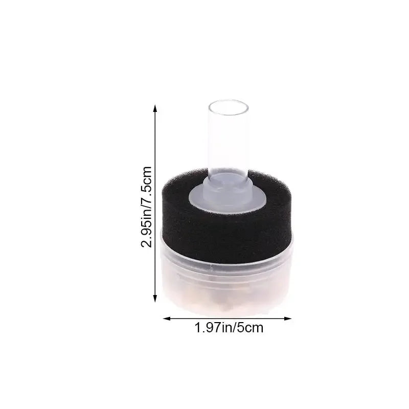 1Pc Biochemical Sponge Filter Fish Tank Filter Small Aquarium Filter Cotton Air Pump Skimmer Filtration Aquatic Pets Supplies Qme