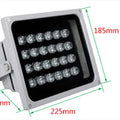1PCS 30W Security Light Auto-sensing Floodlight Parking Lot Light License Plate Recognition Night Vision Lamp Qme 30W