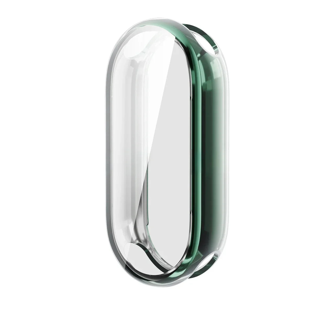 For Xiaomi Mi Band 9 Full Cover PC Case For Xiaomi Mi Band 8 Screen Protector For Mi band8 Protective Case TPU Watch Case Qme Green for Mi Band 9
