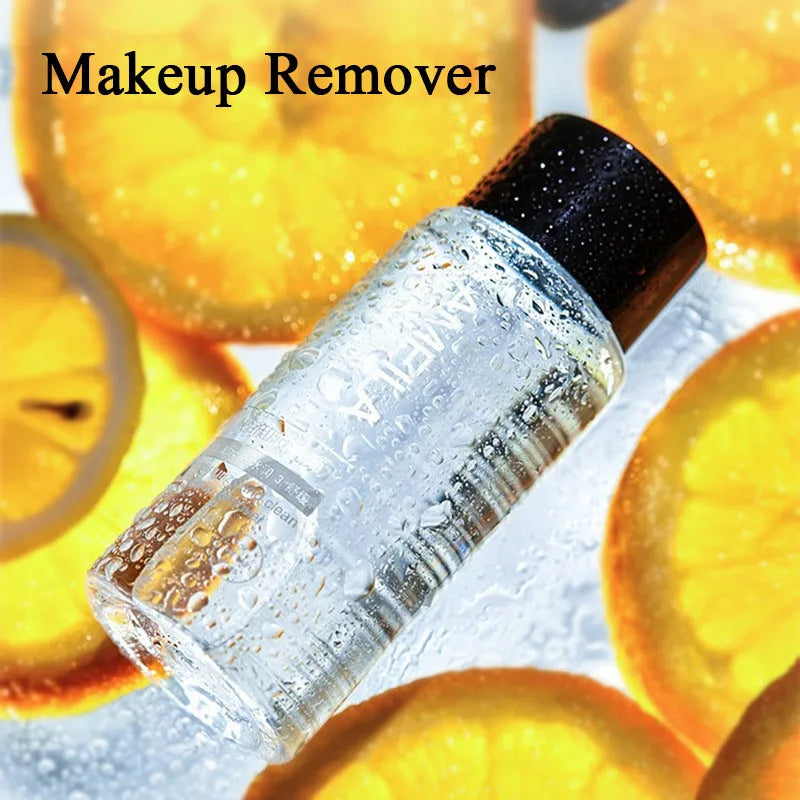 Cleansing Water Deep Clean Face Makeup Remover 60ml Makeup Removal Face Eye Makeup Lips Make-up Mild No Irritation Cleanser Qme