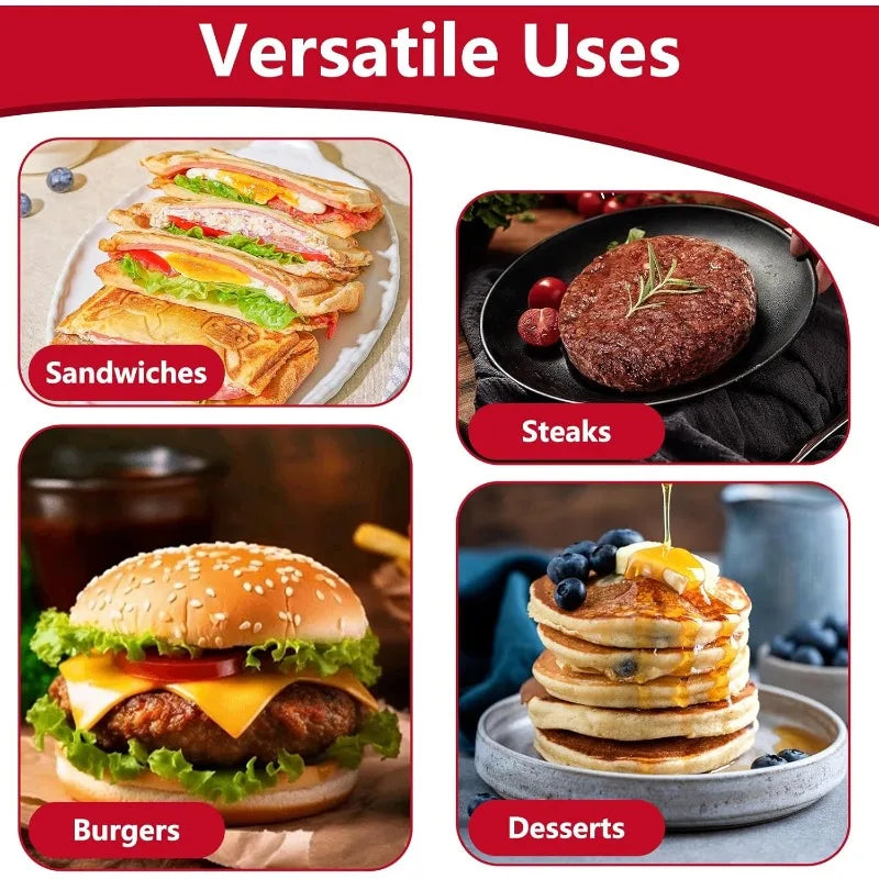 Stainless Steel Omelette Ring Used for Grills and Frying Pans Oil Brushes Pancakes and Egg Shakers with Silicone Handles Qme