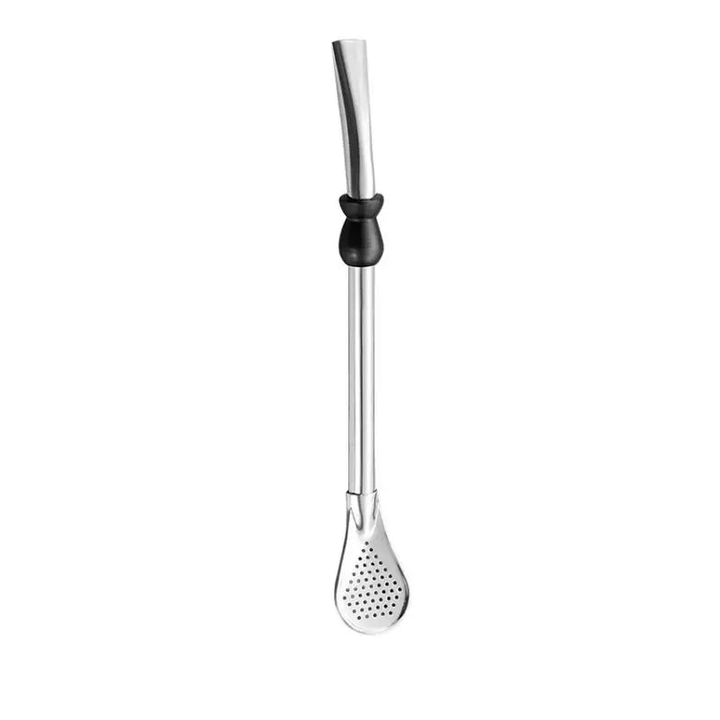 Bombilla Coffee Spoons Milk Drinking Kitchen Tools Reusable Straw Qme A2