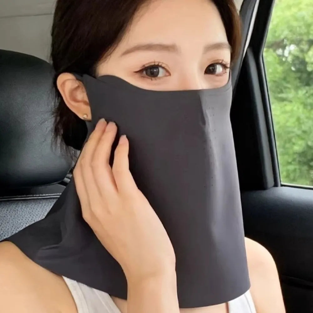 Thin Cabin-style Face Shield UV-proof Material Breathable Sunscreen Qme