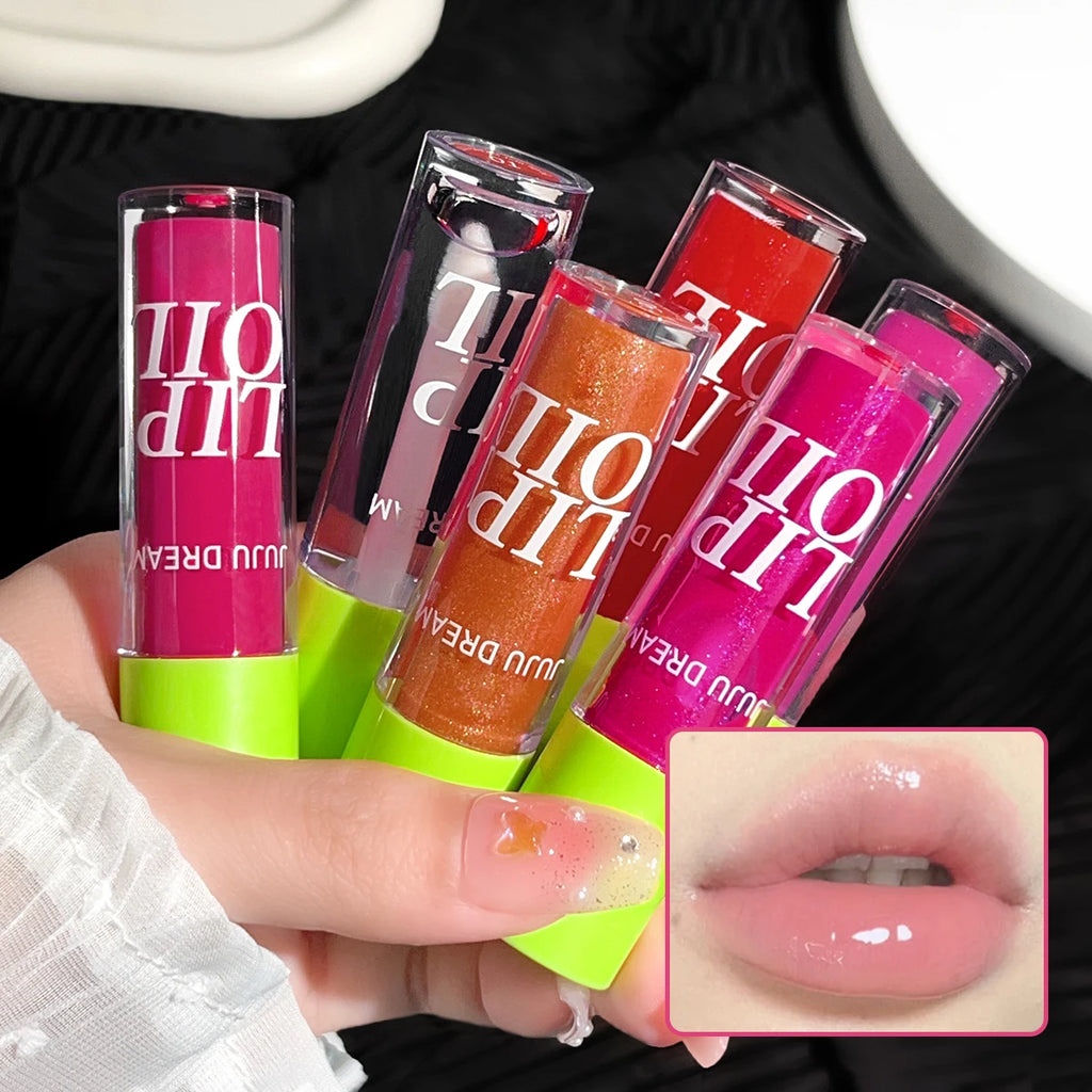 JUJU DREAM Lip Oil Moisturizing Gloss Hydrating Nourishing Care Qme