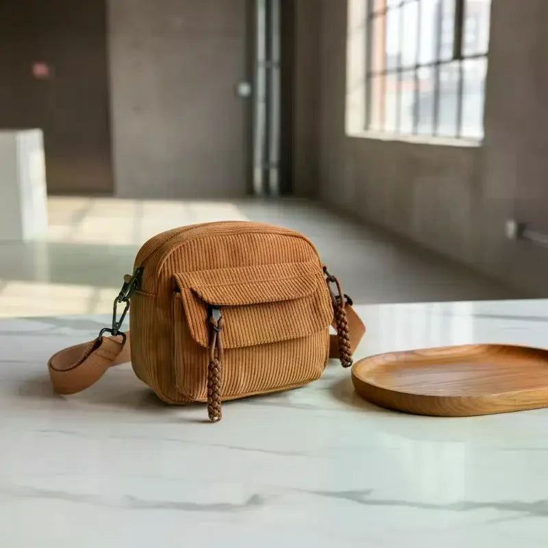 Crossbody Bag For Women Casual Style Zipper Closure Adjustable Strap Large Capacity Multi Pockets Messenger Bags Shoulder Purse Qme