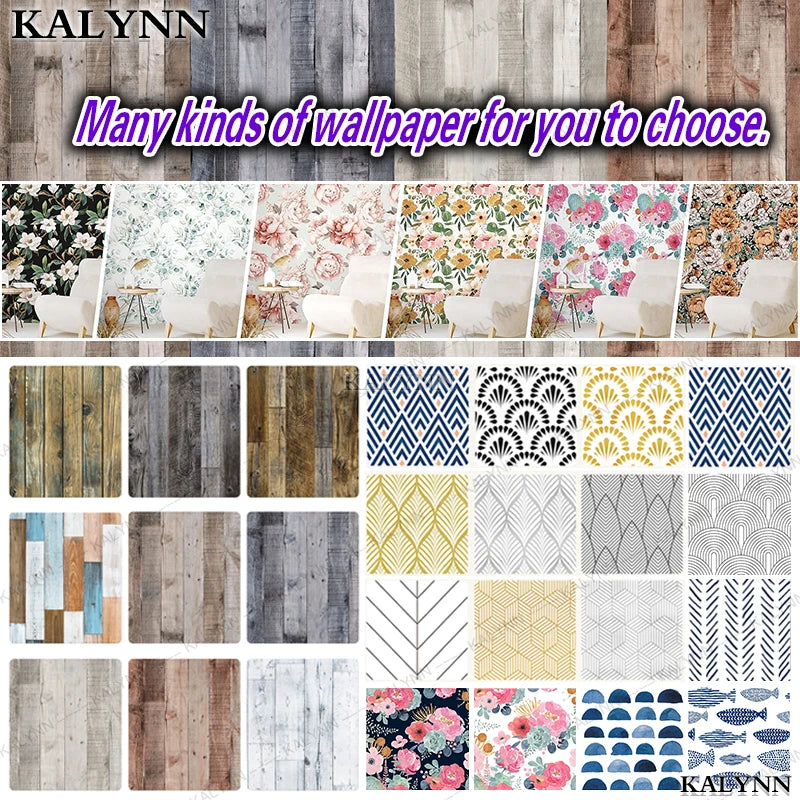 Peel Stick Wallpaper Abstract Self Adhesive Contact Paper Wooden Qme