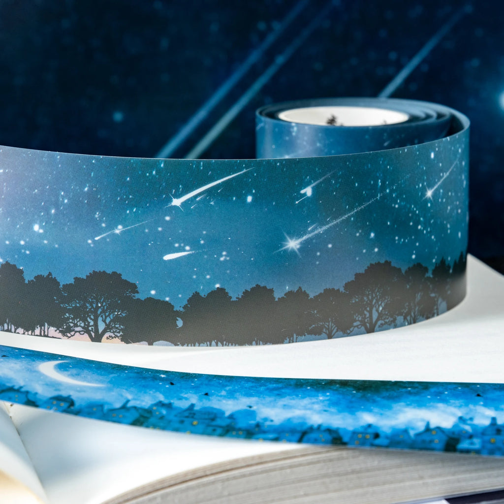 2m Romantic Journey Washi Tape for Card DIY Scrapbooking Adhesives Supplies Handbook Planner Decorative Sticker Masking Tapes Qme