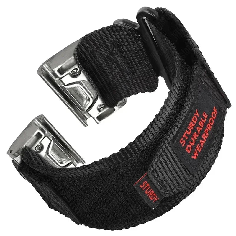 Quick Nylon Band for Garmin Watch Instinct 2X Tactics Strap Fenix 6X Pro 5Plus 7X 8 26mm 22mm Replacement Sport Release Bracelet Qme