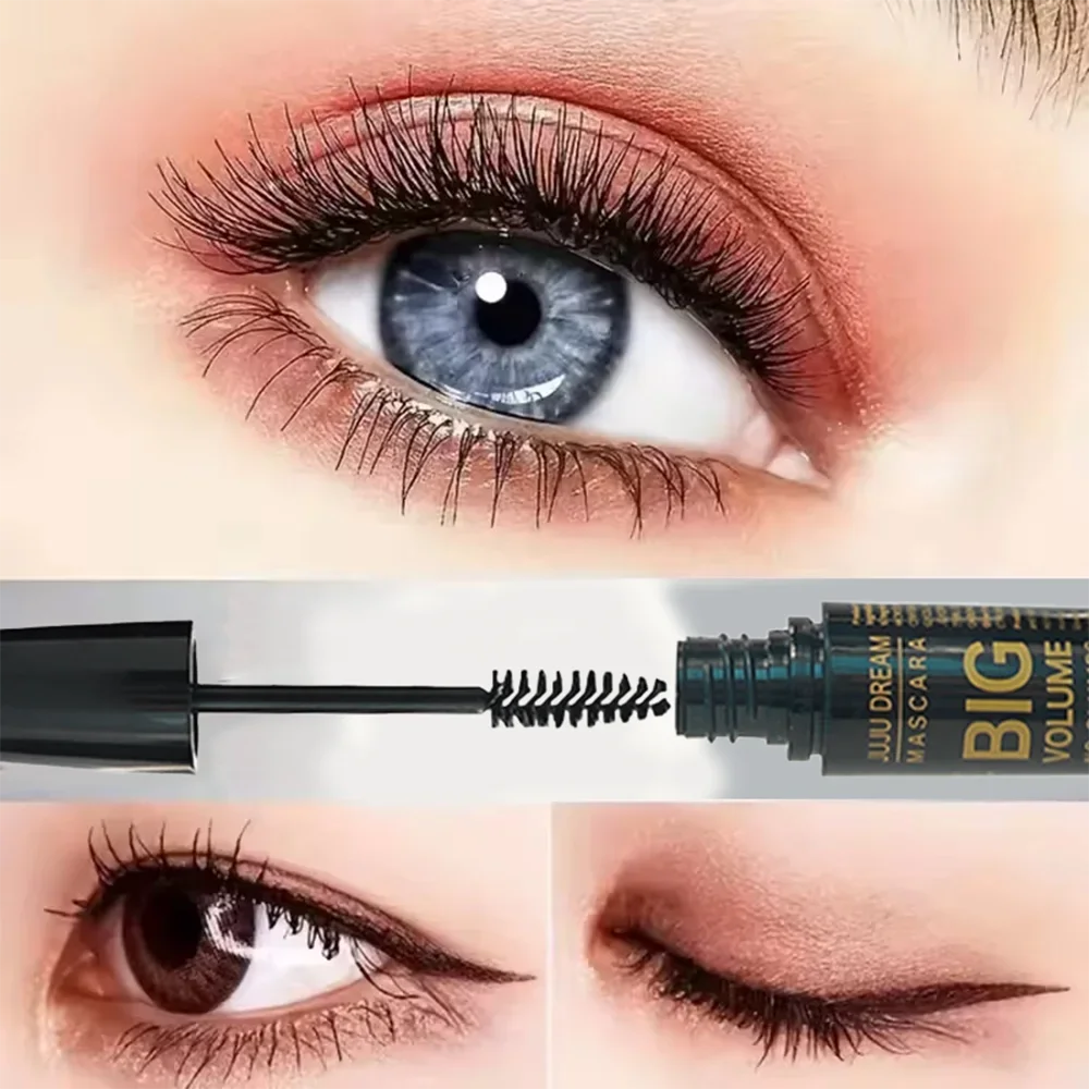 4D Curling Mascara Lengthening Waterproof Sweatproof Long-lasting Qme