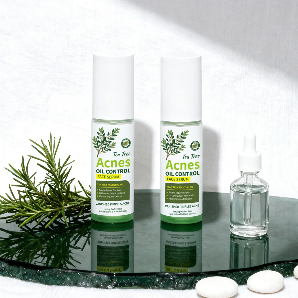 Organic Tea Tree Facial Skin Care&acne Removing Essence Niacinamide Qme