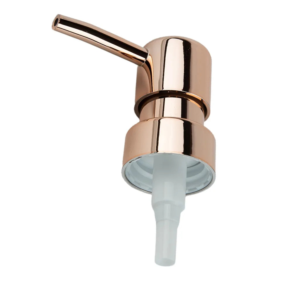 1set Soap Pump Liquid Pump Head Lotion Dispenser Head Round Head 28 Thread Bath Bottle Press Nozzle ABS Lotion Pump Head Qme