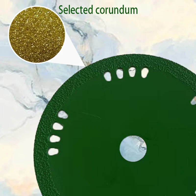 Glass Cutting Disc 75mm/3inch Ultra-thin Saw Blade Diamond Jade Wine Bottle Ceramic Polish Angle Grinder Machine Qme