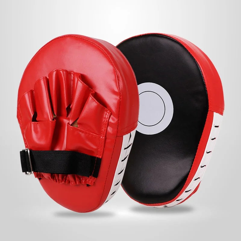 Boxing Target Pad Taekwondo Sanda Punch Training Curved Hand Focus Qme