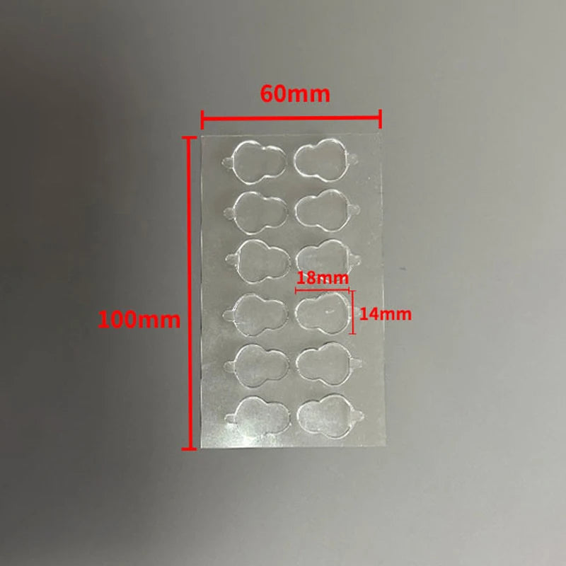 Model Same Nano Adhesive Doll Ornament Double Sided Tape Transparent Qme A2