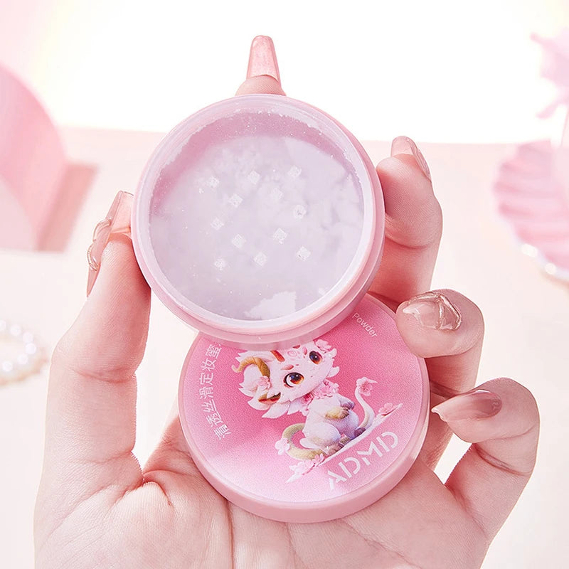 Durable Waterproof Loose Powder Medium Coverage Refreshing Non Stick Qme