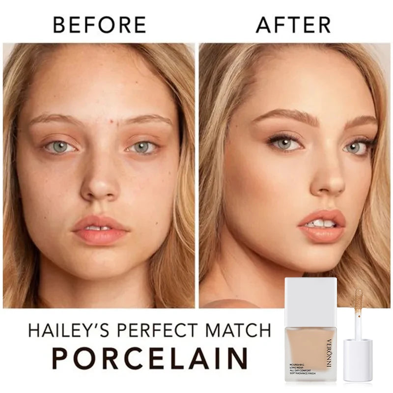6 Colors Matte Concealer Fully Cover Scars Dark Circles Long-lasting Qme
