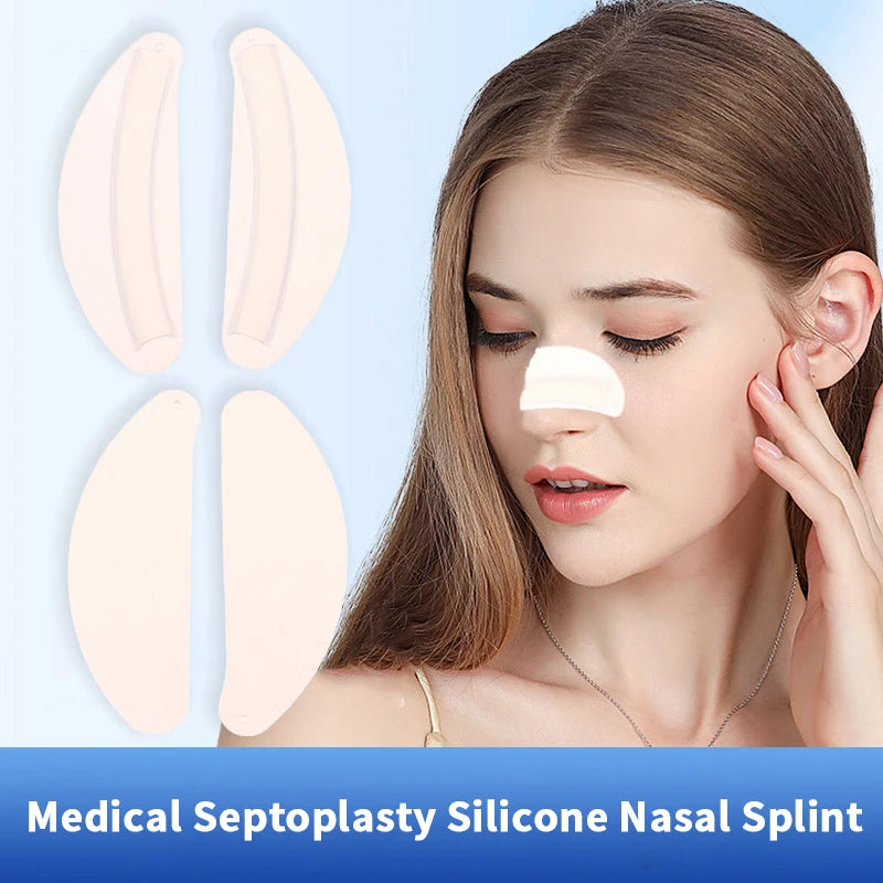 Transparent Green Silicone Nasal Splint Sterile Internal Airway Qme