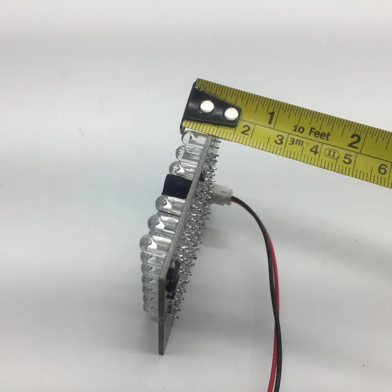 1PCS 940nm Wavelength 48 LED Night Vision No Glow IR Illuminator for Security Camera Qme