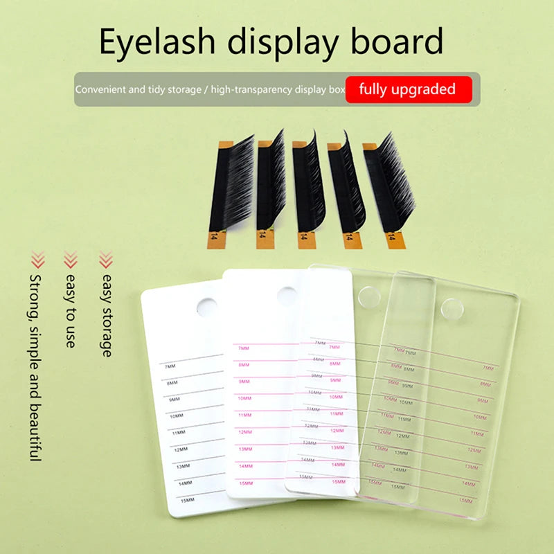 Lash Extensions Mixed Tray Eyelash Organising Tile Board Beauty Tools Qme