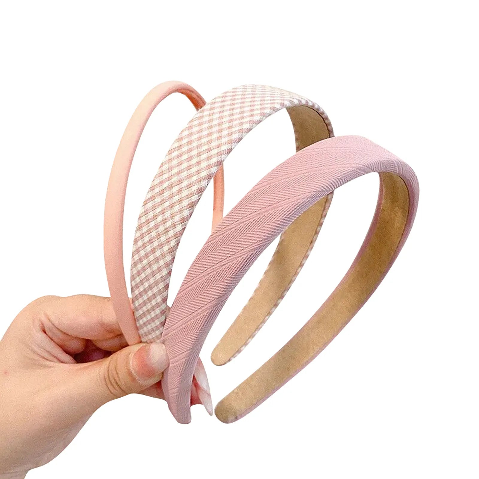 3pcs Set Fashion Headbands for Women Girls Pearl Hair Bands Versatile Simple Hairband Hair Hoop Hair Accessories Headwear Qme
