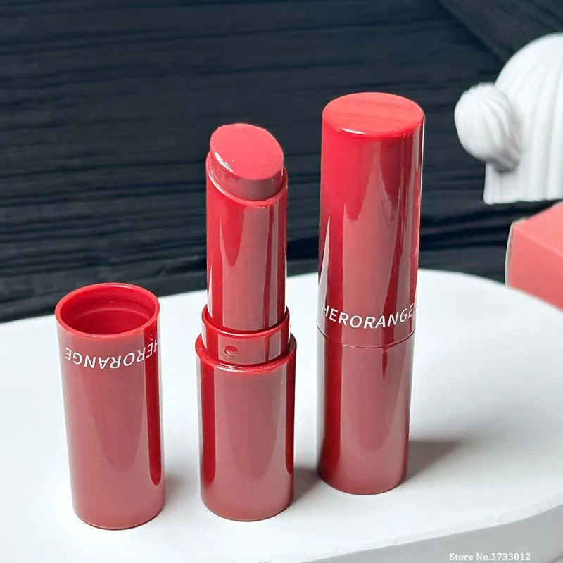 Rose Tea Brown Jelly Lipstick Crystal Tinted Lip Balm 8 Colors Anti-cracking Cherry Peach Lip Gloss Repairing Lip Care Cosmetics Qme