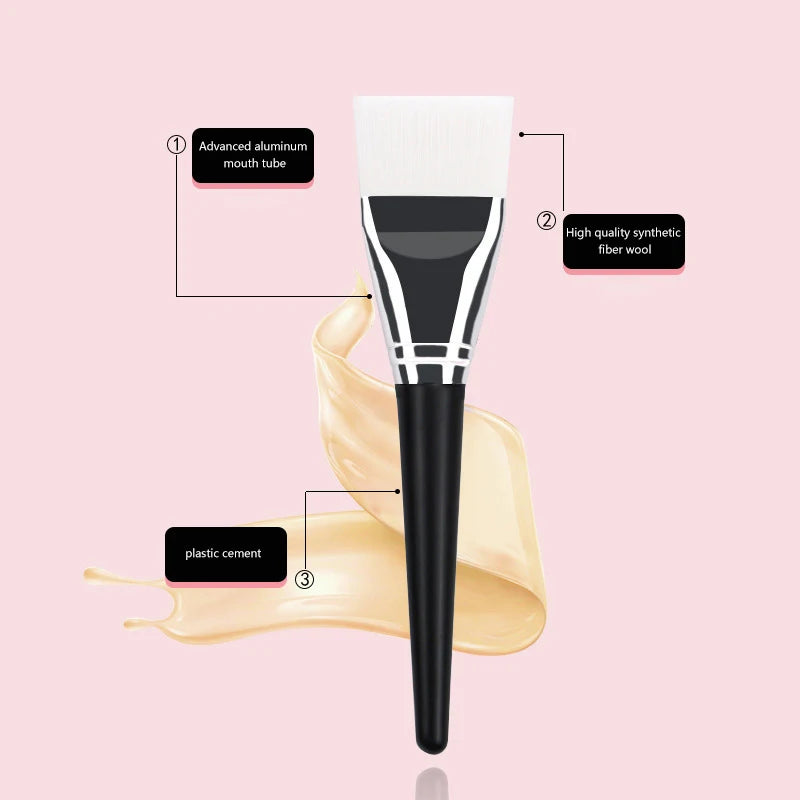 Soft Hair Body Application Brush Beauty Salon Specific Tool Facial Qme