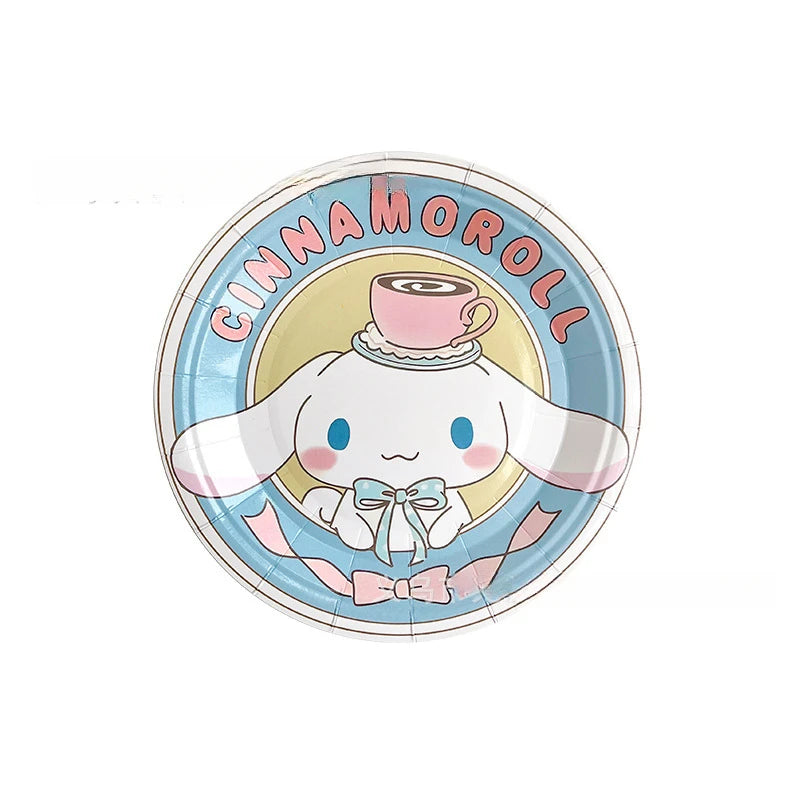 Hello Kitty Kuromi Cute Cartoon Birthday Party Decorations Holiday Qme 7 inches 2 Pack of 10