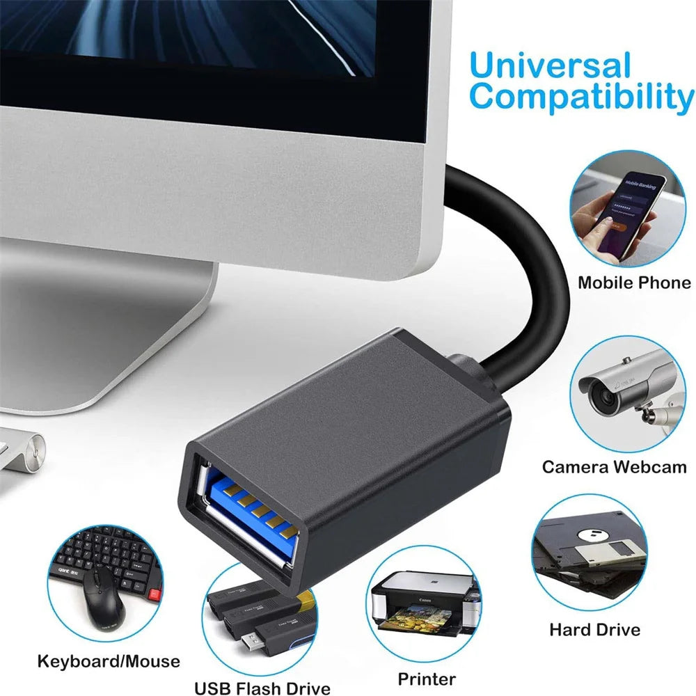 USB to USB Extension Cable Type A Male to Female USB 3.0 Extender For Hard Disk Xiaomi TV Box USB3.0 Data Cord 0.5/1/1.5/2/3/5M Qme