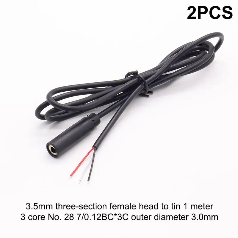 1 Mono Stereo Male Female Plug Jack Audio Connector 2Pin 3Pin 4Pin Qme A6