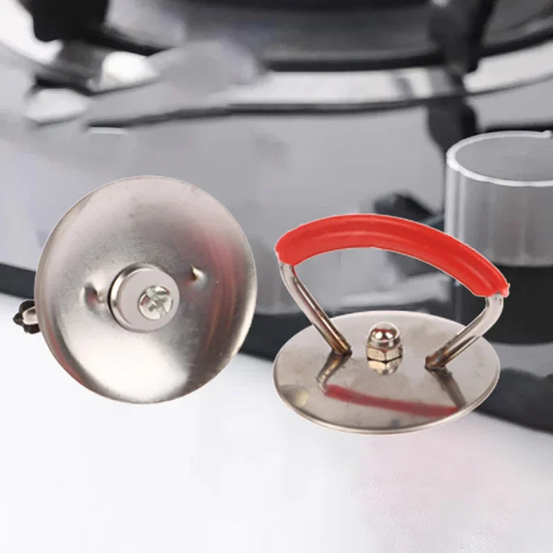 Universal Lib Cover Knob Cap Heat-resistant Cooking Pot Pan Lid Qme