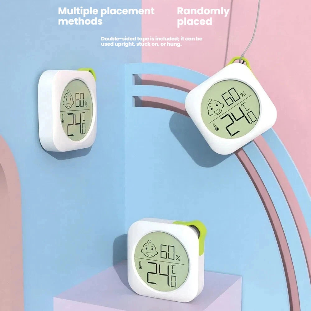 Portable Temperature Humidity Meter 20 60 High-precision Comfort Qme