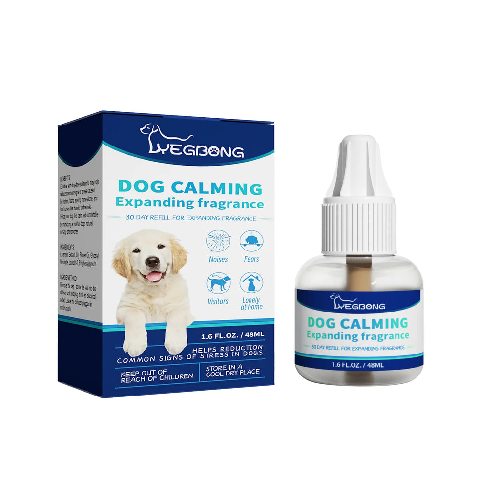 Dog Calming Liquid Reduce Dog Noise Pet Calming Manage Emotions Anti Scratching Puppy Cat Howling Fighting Prevention Pet Supply Qme
