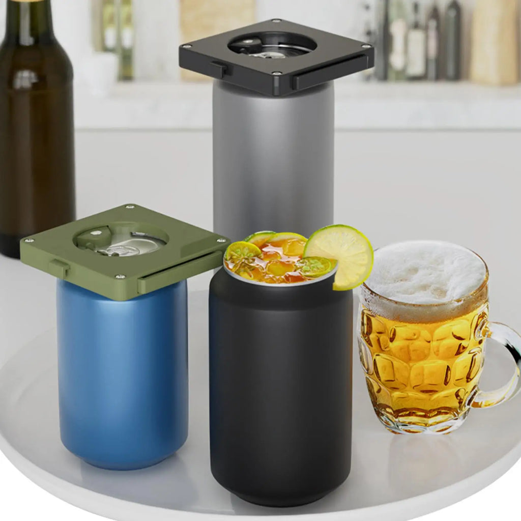 Manual Rotary Can Opener Heavy-Duty Non-Slip Rotary Lid Remover Hand Beer Lids Jar Can Opener For Men Women Elderly Indoor Qme