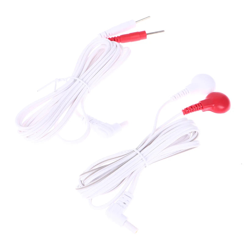 1 5 8M Replacement Jack DC Head Electrode TENS Unit Lead Wires Qme
