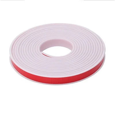 10M U-shaped Edge Banding Table Chair Edge Banding Self-adhesive Scratch Resistant Corner Protection Furniture Decorative Strip Qme White 10M 22mm