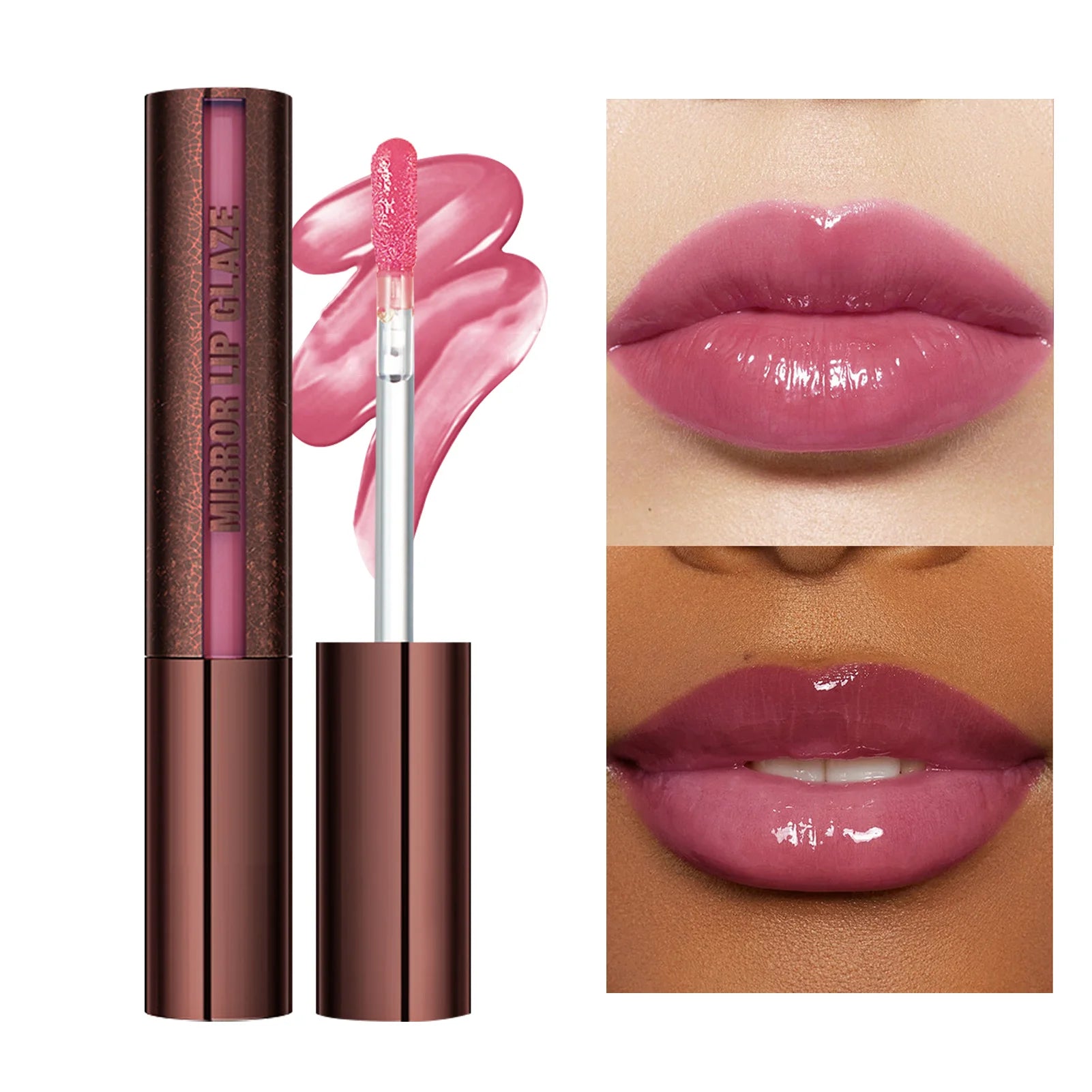 Jelly Lip Glaze Transparent Glass Oil Lightweight Non-stick Gloss Qme 01 China Mainland