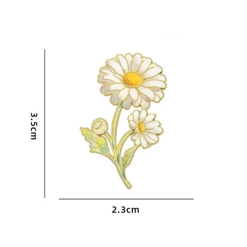 Fashion Elegant Botanical Enamel Flower Pins Assorted Plant Lapel Brooches Nature Badges For Womens Fashion Jewelry Accessories Qme A1