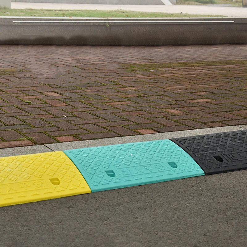 Plastic Kerb Ramp Non-slip Threshold 30 40 Height Cars Bicycles Qme
