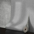Linen 3D Foam Self-adhesive PVC Solid Thickened Waterproof Perfect Qme E 1pcs 50cmX10m
