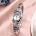 Women Watch Luxury Fashion Women's Watch Brand Ladies Quartz Wristwatch Classic Silver Simple Femme Steel Band relogio feminino Qme Silver
