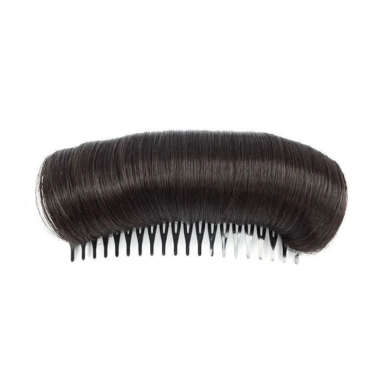 Wig Cushion Stable Hair Roots Volumizing Fiber Insert Comb Invisible Fluffy Hair Pad Female Heightening Artifact Hairstyle Tool Qme dark brown