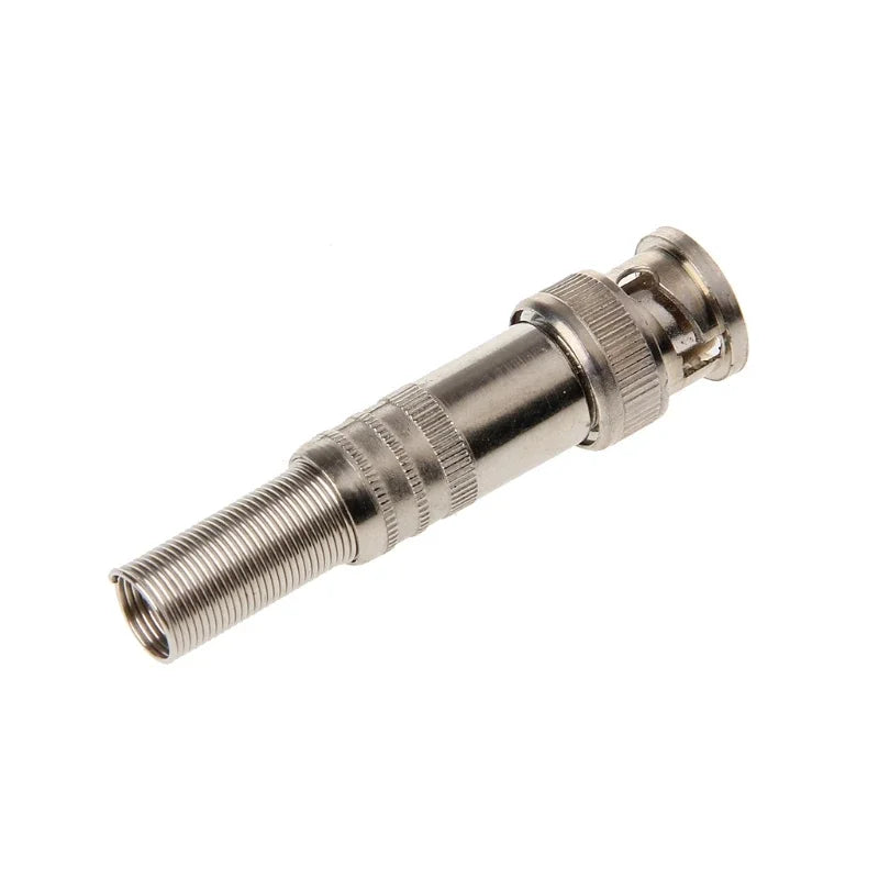 ESCAM 50Pcs BNC Male Plug Connector To Screw For RG-59 Coaxical Cable CCTV Camera Qme