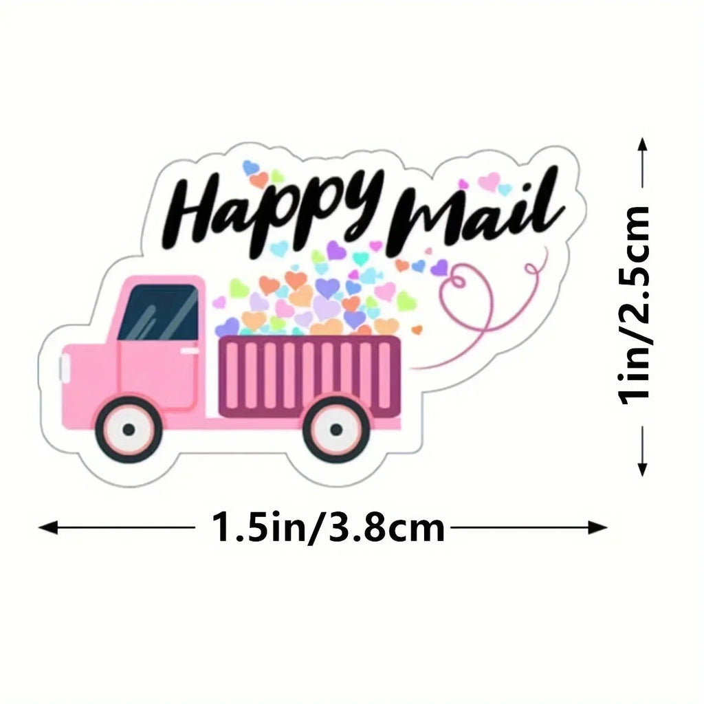 500pcs/1roll Thank You Stickers for Small Business and Handmade Products - Perfect for Packaging and Happy Mailer Qme