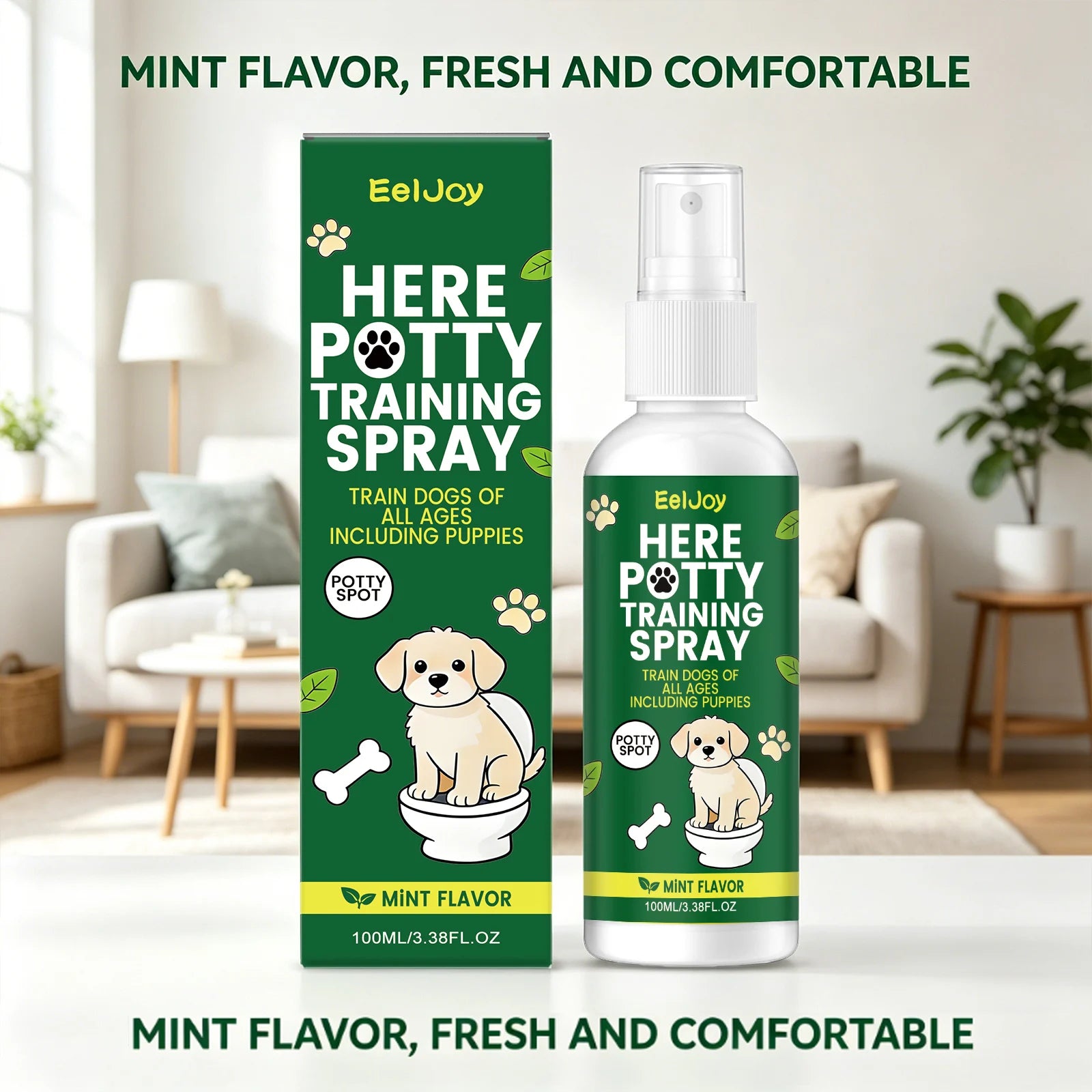 Dog Toilet Training Spray Fixed Point Defecation Develop Good Toilet Habits Reduce Disorderly Defecation Behavior Potty Training Qme