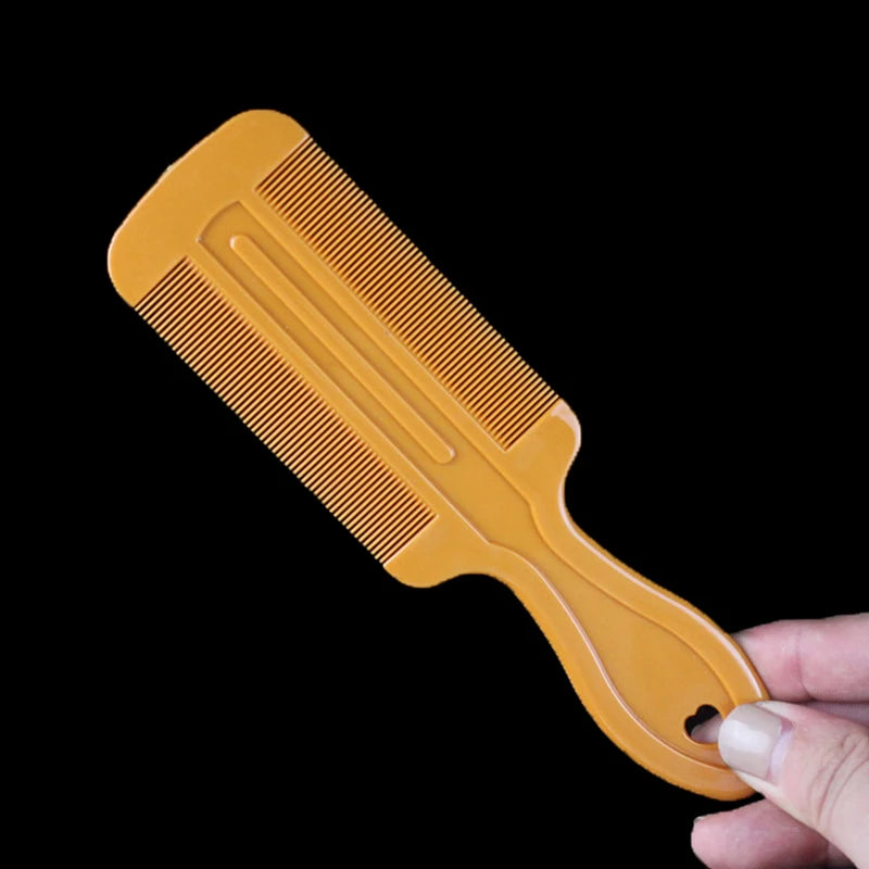 Lice Comb Plastic Handle Double Sided Head Hair Combs Flea Nit Qme