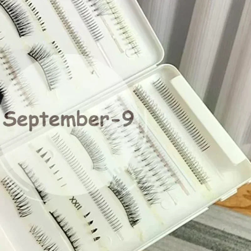 Space-saving Lash Holder Box Ideal False Eyelash Cosmetic Storage Qme