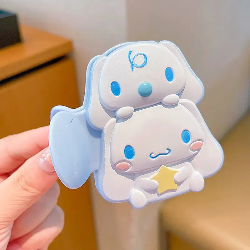 New Hello Kitty Cute Hair Clips Elegant and Stylish Updo Clips Sweet and Cute Cartoon Hair Accessories Qme 7